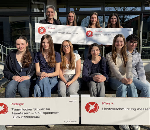 Erfolgreiche Teilnahme am Regionalwettbewerb Jugend forscht